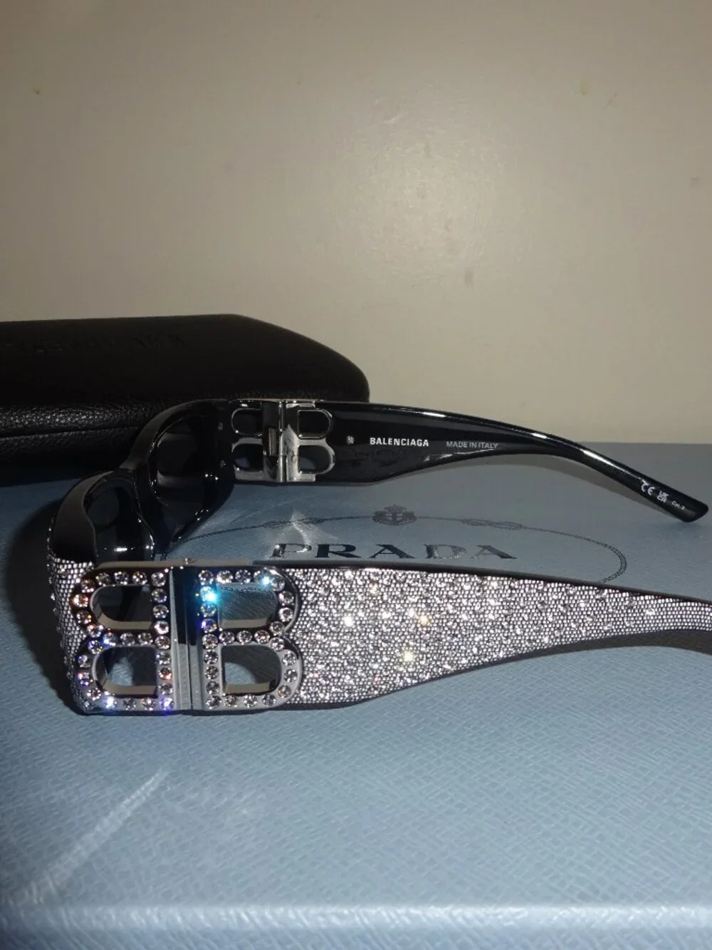 Balenciaga Dynasty 51MM Rectangular Sunglasses